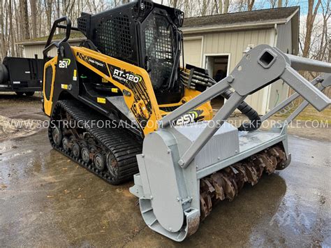 asv skid steer mulcher|asv forestry mulcher.